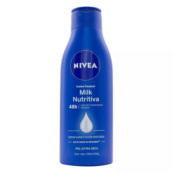 Crema Nivea Milk Almendras