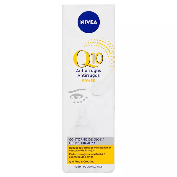 Crema Nivea Visage Anti-Arrugas Plus Q-10 Contorno De Ojos