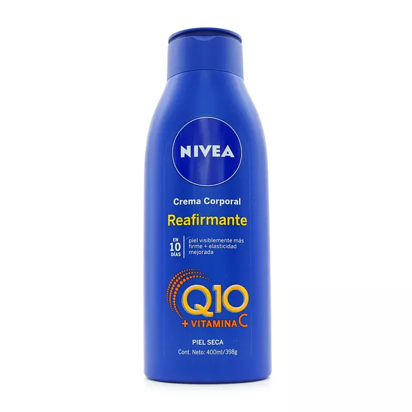 Crema Nivea Body Milk Q10 Reafirmante Piel Seca