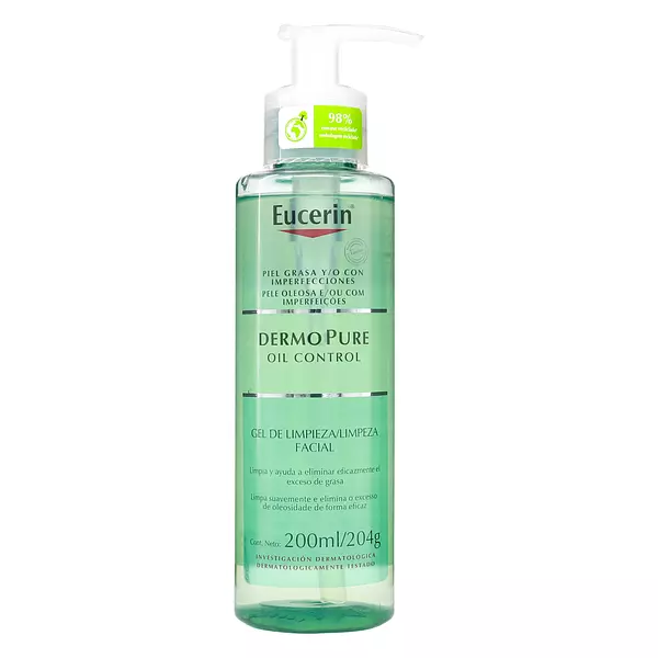 Gel Facial Eucerin Dermo Pure Oil