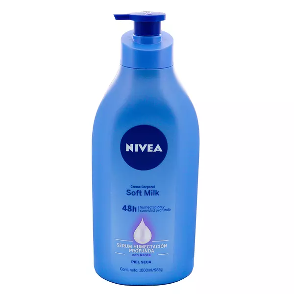 Crema Nivea Body Soft Milk Seca