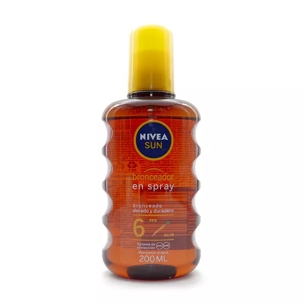 Bronceador Nivea Sun Aceite Spray Fps 6