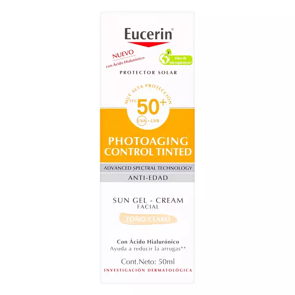 Protector Solar Eucerin Fps 50 Tono Claro