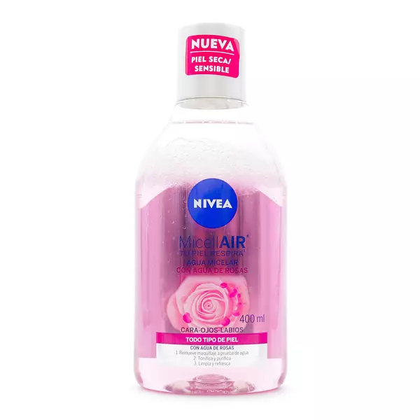 Agua Micelar Nivea Facial Rosas