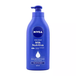 Crema Nivea Body Milk Nutritiva