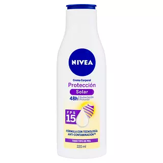 Crema Corporal Nivea Proteccion Solar Fps15