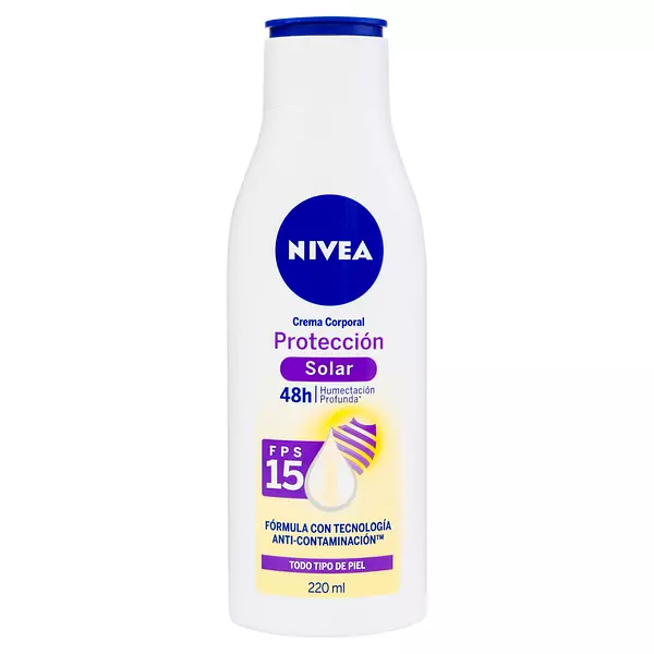 Crema Corporal Nivea Proteccion Solar Fps15