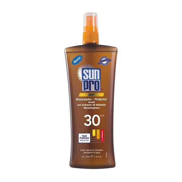 Bronceador Sun Pro Aceite Spf 30