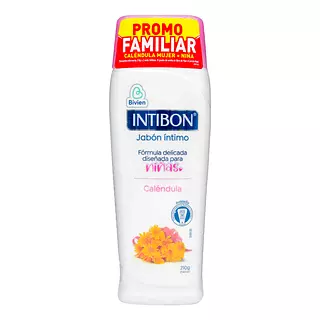 Jabon Intimo Intibon Calendula Mujer + Jabon Intimo Niña