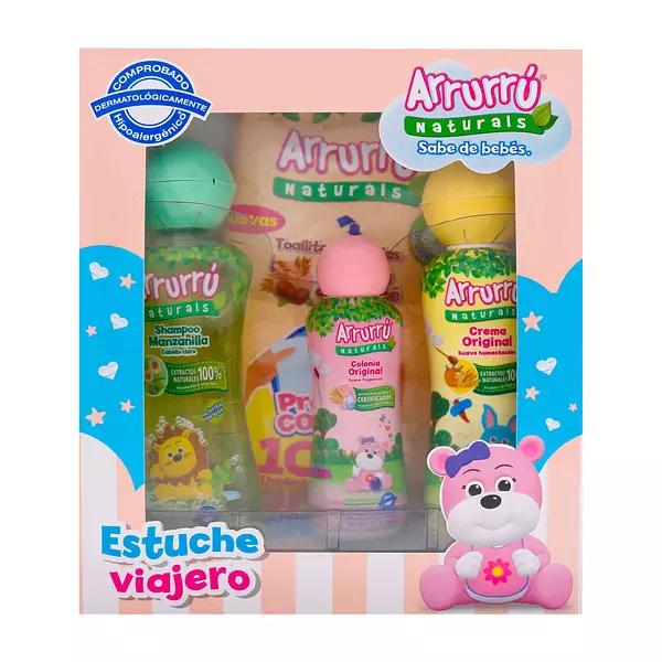 Estuche Arrurru Viajero Rosado