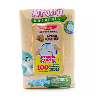 Toallitas Arrurru Avena Practi Corte