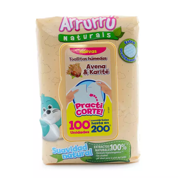 Toalitas Arrurru Avena Practi Corte