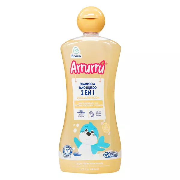 Champu Arrurru Natural 2 En 1 Avena