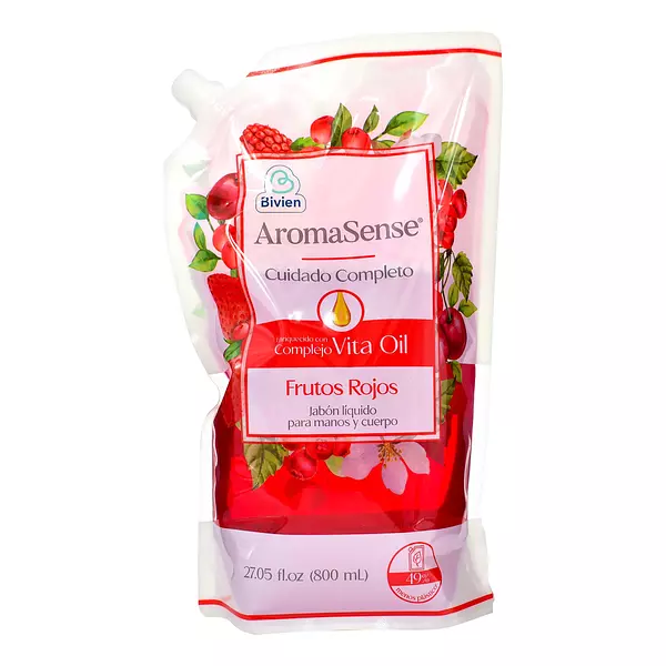 Jabon Liquido Aromasense Frutos Rojos Doy Pack