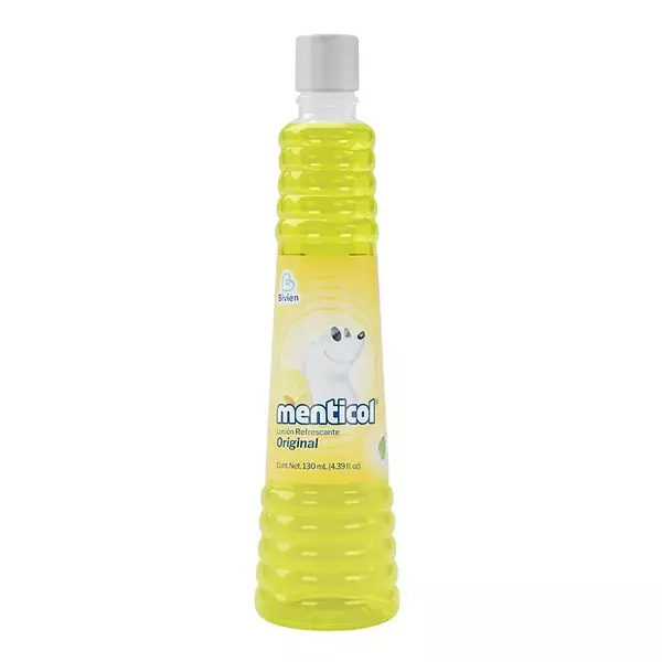 Menticol Locion Refrescante Original Amarillo