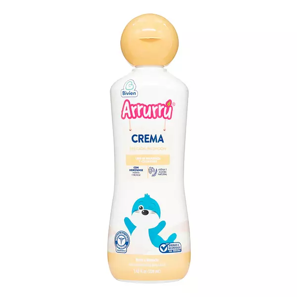 Crema Arrurru Naturals Humectante Con Avena