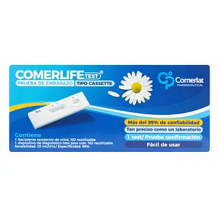 Prueba Embarazo Comerlife Test Tipo Cassette