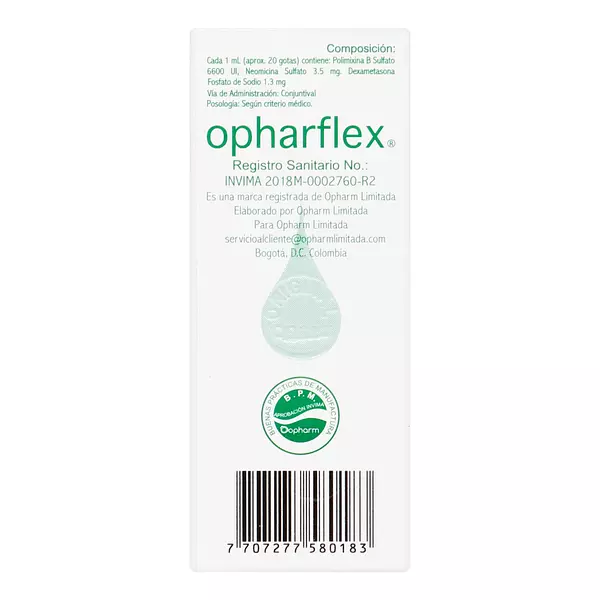 Opharflex Solucion Oftalmica Oph 3.5 Mg