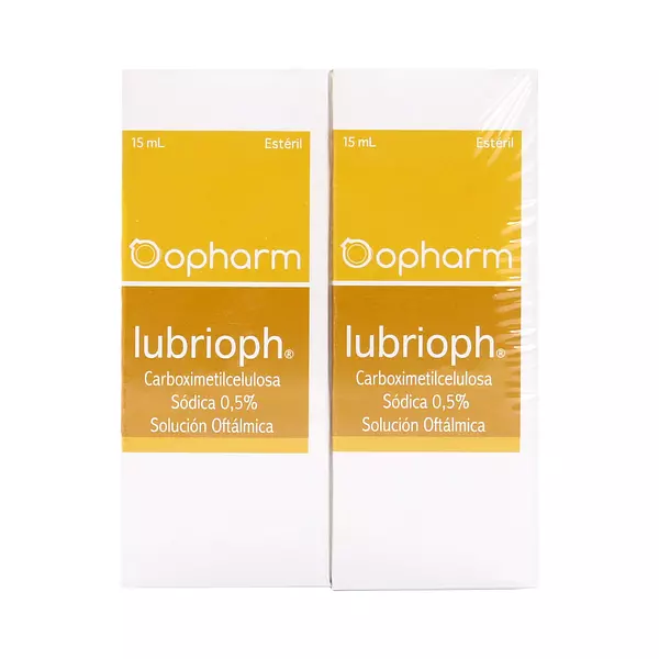 Lubrioph 0.5 Solucion Oftalmica 15 Ml Pague 1 Lleve 2