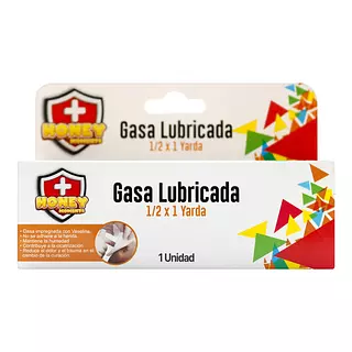 Gasa Lubricada Honey Moments 7.5 X 7.5 Cm