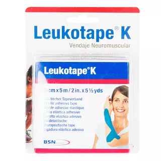 Leukotape K 5 Cm X 5 M Azul Yardas