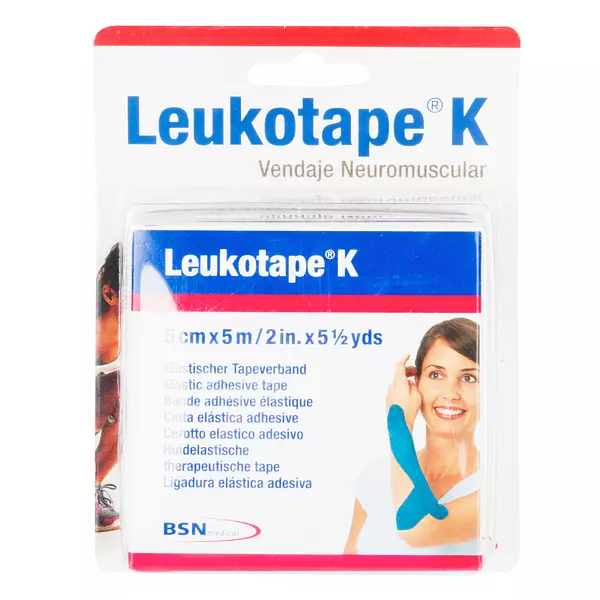 Leukotape K 5 Cm X 5 M Azul Yardas