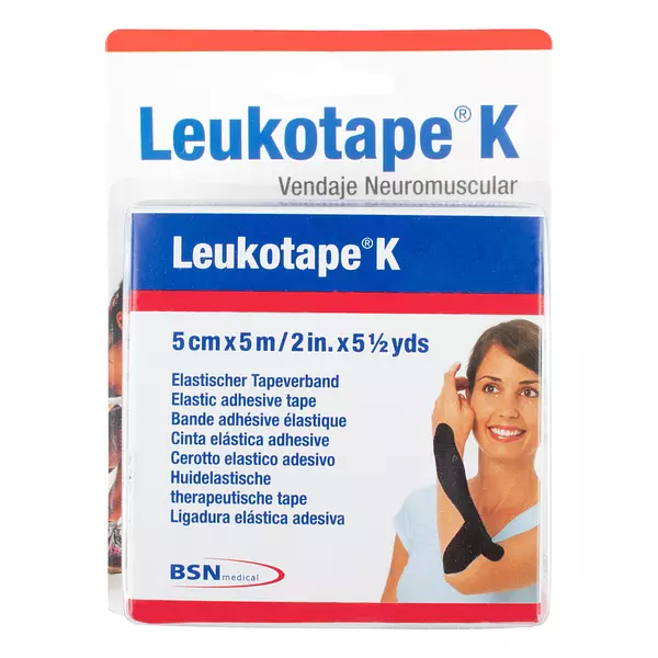 Leukotape K 5cm X 5m Negro