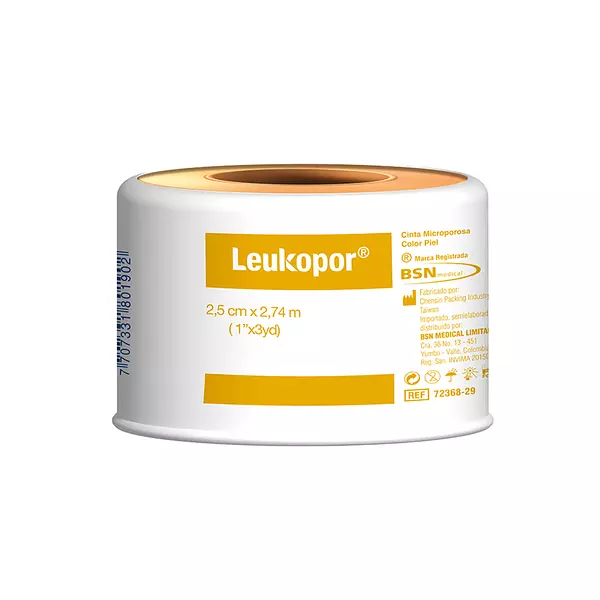 Esparadrapo Leukopor Piel 1 X 3 Yardas