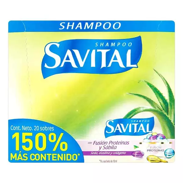 Champú Savital Fusion Proteína 25 Ml