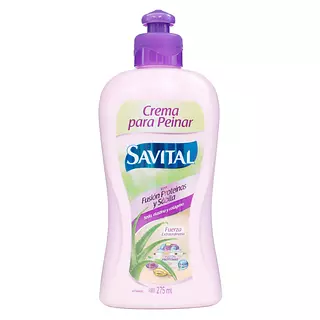 Crema Para Peinar Savital Fusion Proteina