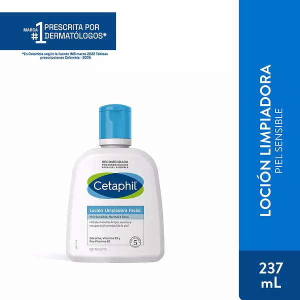 Cetaphil Loción Limpiadora Piel Seca/Sensible