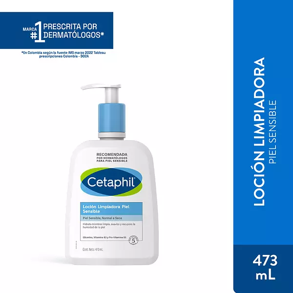 Cetaphil Loción Limpiadora Piel Seca/Sensible