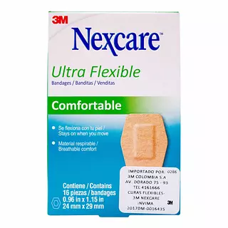 Banditas Nexcare Ultra Flexible