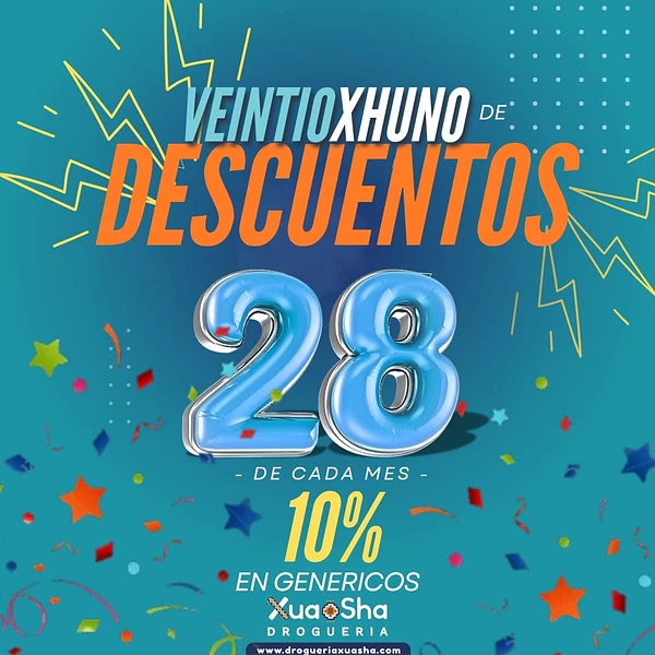 DESCUENTOS OFERTAS DEL MES VEINTIOXHUNO