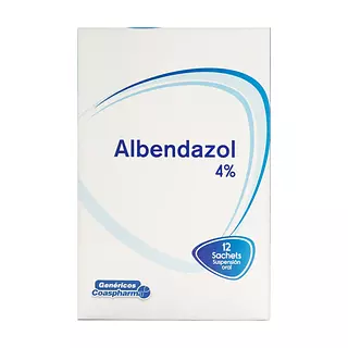 Albendazol Suspension Frasco X 10 Ml