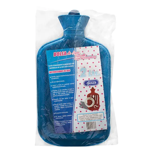 Bolsa Agua Caliente Con Accesorios