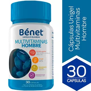 Benet Multivitaminas Hombre