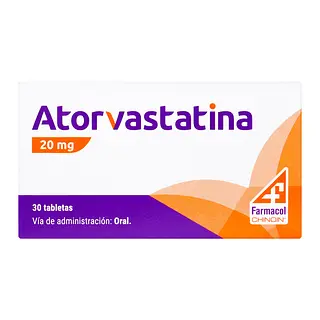 Atorvastatina 20 Mg