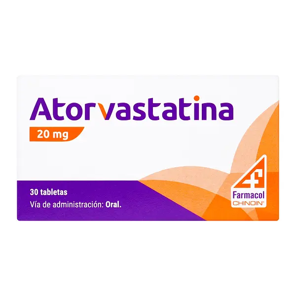Atorvastatina 20 Mg