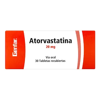 Atorvastatina 20 Mg