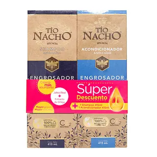 Champu Tio Nacho Engrosador + Acondicionador