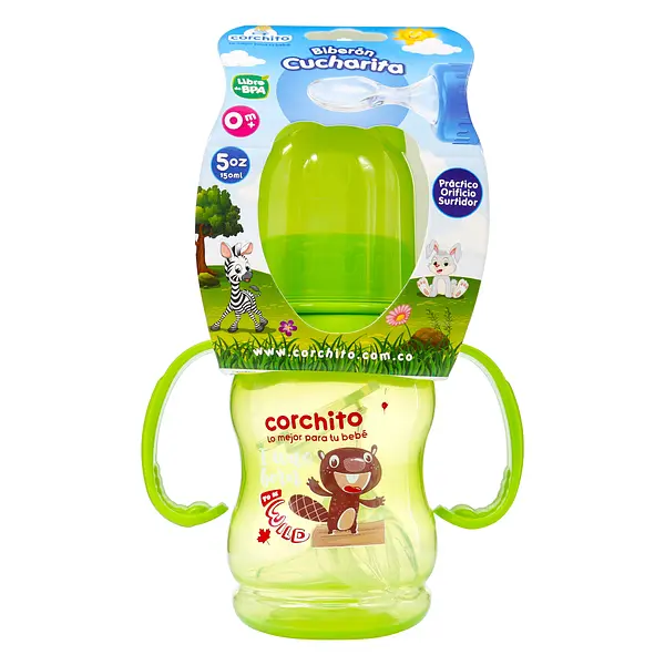 Biberon Cucharita 5 Oz Corchito Solapa