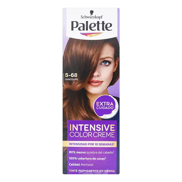 Tinte Palette Color Tubo 5 - 68 Chocolate + Oxigenta