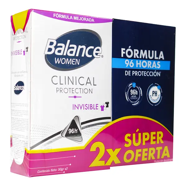 Desodorante Balance Crem Clinical Invisible Women