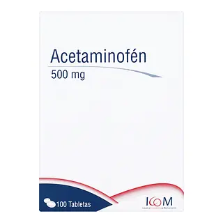 Acetaminofen 500 Mg