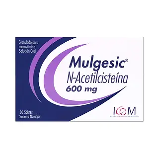 Mulgesic Acetilcisteína 600 Mg