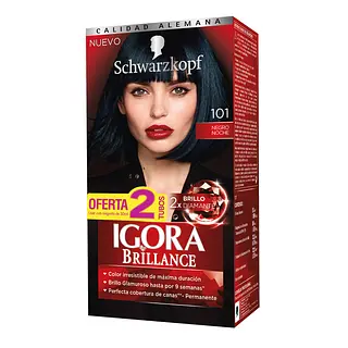 Igora Kit Brillance 101 Negro Noche