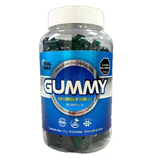 Gummy Cloruro Magnesio Limon Total Max