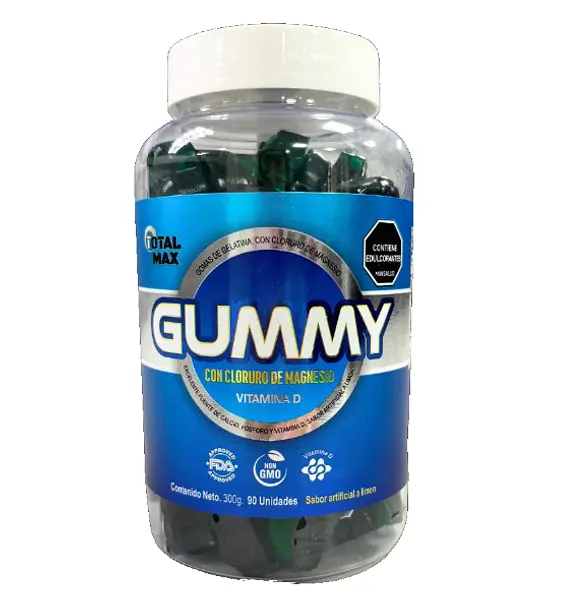 Gummy Cloruro Magnesio Limon Total Max