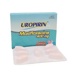 Uropirin Moxifloxacina 400 Mg